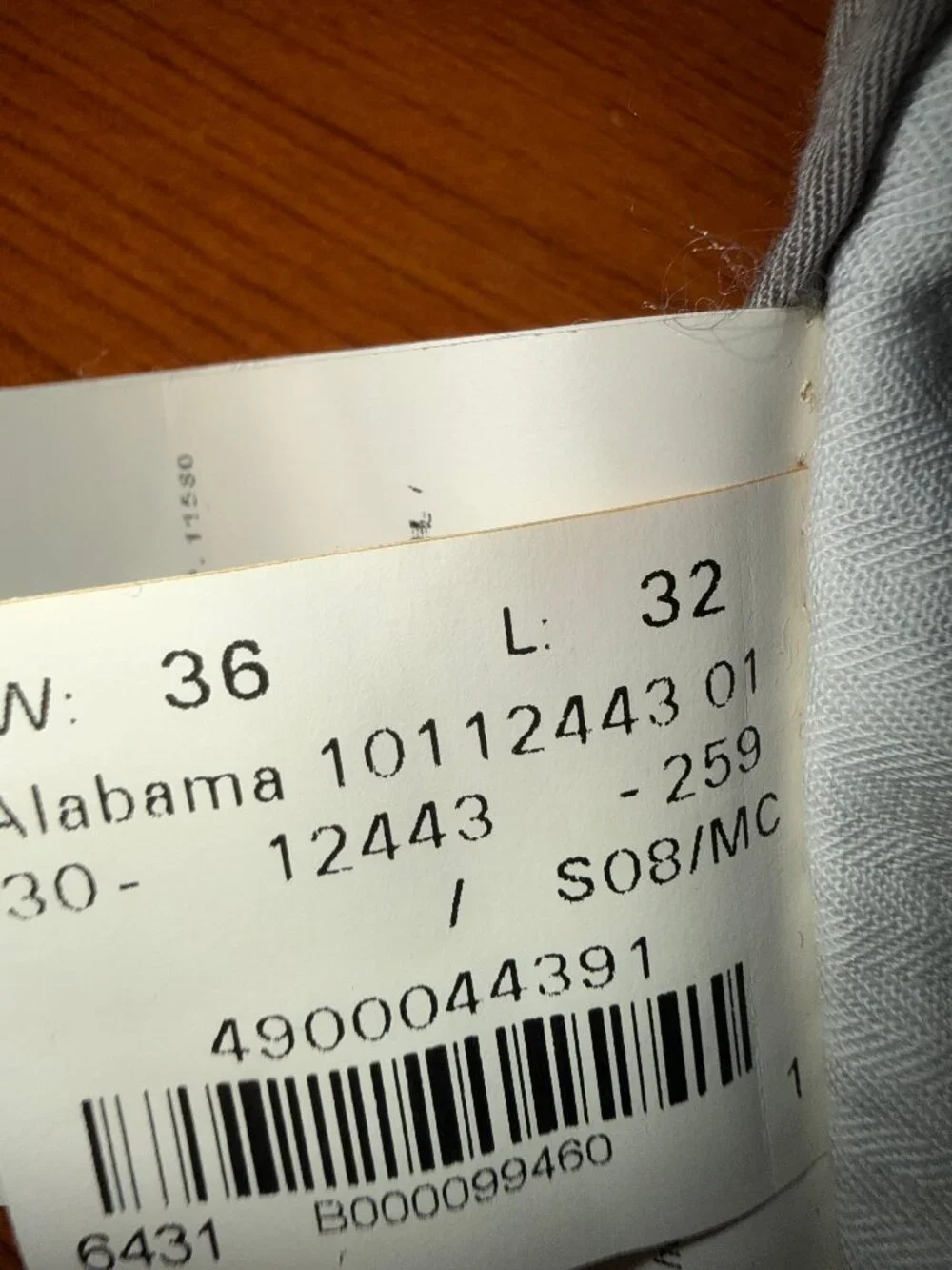 Hugo Boss Alabama Chico dress Pants light grey color